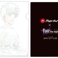 「劇場版『Fate/stay night [Heaven's Feel]』×ピザハットキャンペーン」「原画デザイン特製クリアファイル」（C）TYPE-MOON・ufotable・FSNPC