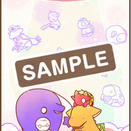 『ミイラの飼い方』のスマホ用壁紙（C）NHN PixelCube Corp.（C）NHN comico Corp.（C）空木かける