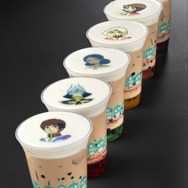 「GUNDAM Cafe 大阪道頓堀店」チーズクリームタピオカミルクティー680円（税8%込）（C）創通・サンライズ