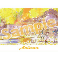 キャンバス（秋）5,000円（税込）（C）2017 カツヲ／ＫＡＤＯＫＡＷＡアスキー・メディアワークス／三ツ星カラーズ製作委員会