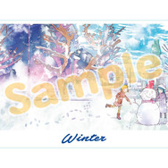 キャンバス（冬）5,000円（税込）（C）2017 カツヲ／ＫＡＤＯＫＡＷＡアスキー・メディアワークス／三ツ星カラーズ製作委員会