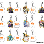 「いせかるくじ」C賞：オリジナル組み合わせアクリルキーホルダー(全11種)1回500円（税別）（C）異世界かるてっと／ＫＡＤＯＫＡＷＡ