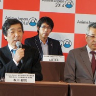 左）実行委員長の日本動画協会理事長・布川郁司氏
