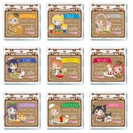 「ラブライブ！シリーズ×サンリオキャラクターズカフェ」アクリルマグネット（μ's）   ランダム 9 種 500円 （C）2013 PL! （C）2017 PL!S  （C）'76,'79,'84,'86,'88,'89,'92,'93,'96,'98,'01,'05,'12,'14,'19 SANRIO CO., LTD.