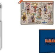「BANANA FISH Cafe and Bar - winter in NY -」iPhoneケース (6/6s/7/8) 　2,500円　フラットポーチ　1,500円