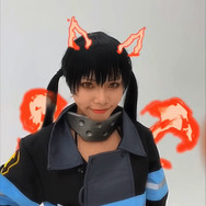 『炎炎ノ消防隊』ARコンテンツ（C）大久保篤・講談社／特殊消防隊動画広報課