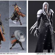 「figma SEKIRO： SHADOWS DIE TWICE 隻狼 DXエディション」参考価格：13,200円（C）2019 FromSoftware， Inc. All rights reserved. ACTIVISION is a trademark of Activision Publishing Inc. All other trademarks and trade names are the properties of their respective owners. ＆ 「ファイナルファンタジー VII リメイク PLAY ARTS改 セフィロス」参考価格：16,280円（C）1997， 2020 SQUARE ENIX CO.， LTD. All Rights Reserved.　CHARACTER DESIGN： TETSUYA NOMURA/ROBERTO FERRARI