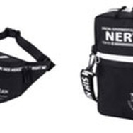 NERVのロゴ入りウエストバッグ、サコッシュ 2,990円（税抜）