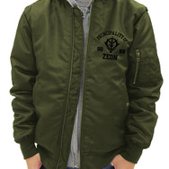 「ジオン軍 MA-1ジャケット MOSS」12,000円（税別）（C）創通・サンライズ