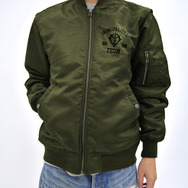 「ジオン軍 MA-1ジャケット MOSS」12,000円（税別）（C）創通・サンライズ