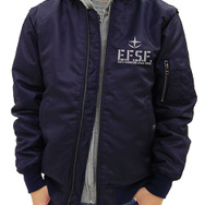 「地球連邦軍 MA-1ジャケット」12,000円（税別）（C）創通・サンライズ