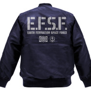 「地球連邦軍 MA-1ジャケット」12,000円（税別）（C）創通・サンライズ