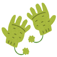 「手袋をしているキャラといえば？」