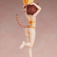 「S-style ネコぱら アズキ 水着Ver.1/12スケール 塗装済み組み立てフィギュア」4,950円（税込）（C）NEKO WORKs All Rights Reserved.