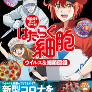 「感染症を正しく学べる！　はたらく細胞　ウイルス＆細菌図鑑」1,400円（税別）（C）清水茜／講談社・アニプレックス・davidproduction