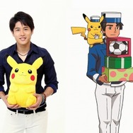 内田篤人さん/ウッシー（C）Nintendo･Creatures･GAME FREAK･TV Tokyo･ShoPro･JR Kikaku （C）Pokemon （C）2014 ピカチュウプロジェクト