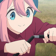 『ゆるキャン△ SEASON２』第8話「ひとりのキャンプ」先行カット（C）あfろ・芳文社／野外活動委員会