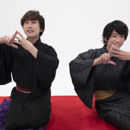 『僕ら的には理想の落語』第12話撮影時オフショット（C）ぼくらく