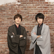 『僕ら的には理想の落語』第12話撮影時オフショット（C）ぼくらく