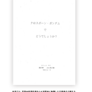 『機動戦士クロスボーン・ガンダム メカニック設定集』990円（税込）（C）創通・サンライズ