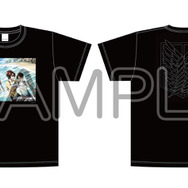 「進撃の巨人 海Ver. Tシャツ（両面プリント / 3サイズ）」各4,400円（税込）（C）諫山創・講談社／「進撃の巨人」The Final Season製作委員会