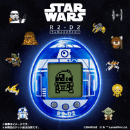 R2-D2 TAMAGOTCHI Holographic ver.(GIF)(C)BANDAI (C)&(TM) Lucasfilm Ltd.