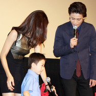 小栗旬（ルパン三世役）＆黒木メイサ（峰不二子役）／『ルパン三世』ヒット御礼舞台挨拶
