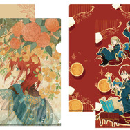 「15th Anniversary 赤髪の白雪姫コラボレーションカフェ」クリアファイル2枚セット(C)あきづき空太／白泉社