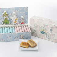 「ムーミンミニマーケット」「ムーミン シュガーバターサンドの木 詰合せ」 （12個入） 1,620円(C)Moomin CharactersTM