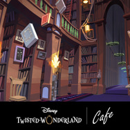 「『ディズニー ツイステッドワンダーランド』OH MY CAFE」メインビジュアル（C）Disney