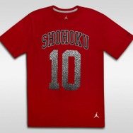 桜木花道の背番号#10が大きく描かれたレッドTシャツ。