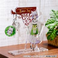 「【現実主義勇者の王国再建記】アクリルキーハンガー」トモエ 1,980円（税込）（C）どぜう丸・オーバーラップ／現国製作委員会