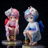 リゼロ」ラム＆レムの幼少期を浴衣姿でフィギュア化！仲むつまじい姿を