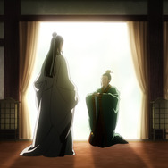 TVアニメ『パリピ孔明』第10話「DREAMER」先行場面カット（C）四葉夕卜・小川亮・講談社／「パリピ孔明」製作委員会