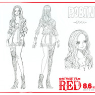 『ONE PIECE FILM RED』映画オリジナル“フェス衣裳”ロビン（C）尾田栄一郎／2022「ワンピース」製作委員会　
