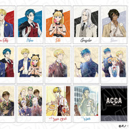 「TVアニメ『ACCA13区監察課』×THEキャラSHOP」インスタントフォト風ブロマイド （全14種）330円（税込）（C）オノ・ナツメ/SQUARE ENIX・ACCA製作委員会