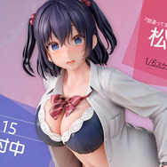 oekakizuki イラスト 間違って友達の姉ちゃんの部屋に「松山 葵」 1/6スケール 塗装済み完成品フィギュア（C）oekakizuki