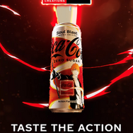 『BLEACH 千年血戦篇』×「コカ･コーラ」「Coca-Cola Zero Sugar Soul Blast」×「atmos」ポップアップストア AR画面