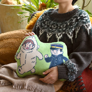 『ゴールデンカムイ』×「ビィズニィズ」コラボグッズ第2弾 ダイカットクッション(全5種)（C）野田サトル／集英社・ゴールデンカムイ製作委員会