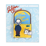 『ゴールデンカムイ』×「ビィズニィズ」コラボグッズ第2弾 アクリルジオラマ(全3種) （C）野田サトル／集英社・ゴールデンカムイ製作委員会