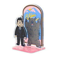 『ゴールデンカムイ』×「ビィズニィズ」コラボグッズ第2弾 アクリルジオラマ(全3種) （C）野田サトル／集英社・ゴールデンカムイ製作委員会