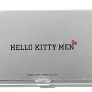 ノベルティの「HELLO KITTY MEN」カードケース。