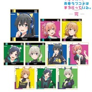 描き下ろしイラスト ゲーミングファッションver. トレーディングミニ色紙（C）渡 航、小学館／やはりこの製作委員会はまちがっている。完