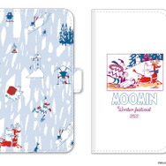 「ムーミン Winter festival マルチフリップケース(M+)」（C）Moomin Characters