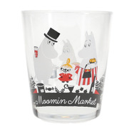 「ムーミンミニマーケット」ガラスタンブラー（C）Moomin Characters