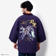 STRICT-G JAPAN 宮田織物『機動戦士ガンダム閃光のハサウェイ 』半纏 クスィーガンダム（C）創通・サンライズ