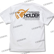 『機動戦士ガンダム 水星の魔女』より「アスティカシア高等専門学園 ホルダー Tシャツ」（C）創通・サンライズ・MBS