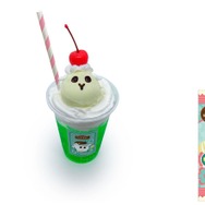 「純喫茶ぷいぷいモルカー」シロモのクリームソーダ（C）見里朝希／ PUI PUI モルカー DS 製作委員会