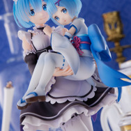 「Re:ゼロから始める異世界生活　フィギュア　レム＆幼少期レム」22,000円（税込）（C）長月達平・株式会社KADOKAWA刊／Re:ゼロから始める異世界生活2製作委員会