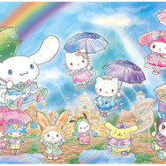 サンリオピューロランド「Rainbow Drops ～雨と仲間のものがたり～」（C）2023 SANRIO CO., LTD. TOKYO, JAPAN 　著作 株式会社サンリオ